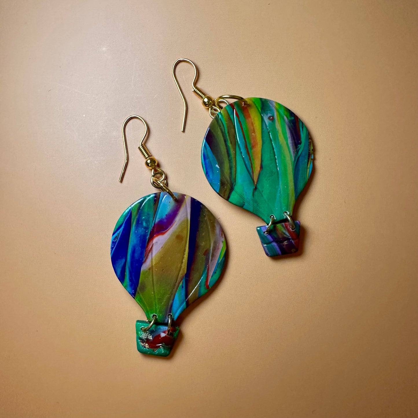 Abstract Hot Air Balloons