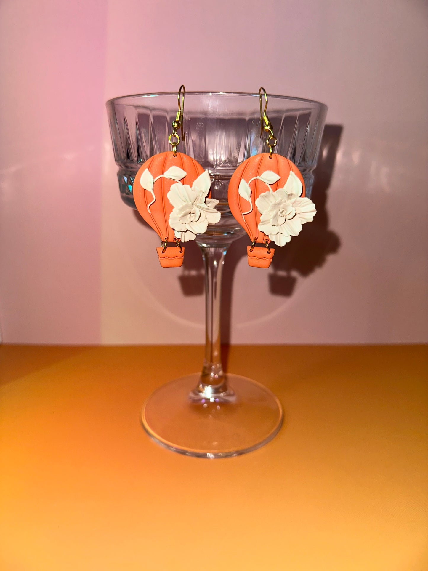 Hot Air Balloons w/Flowers