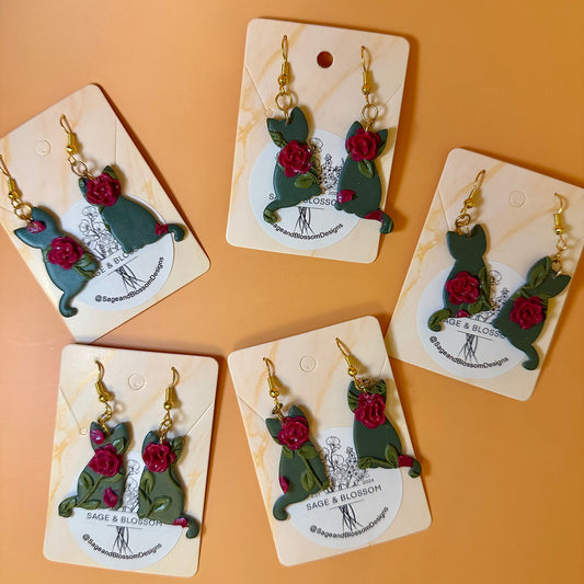 Floral Cats