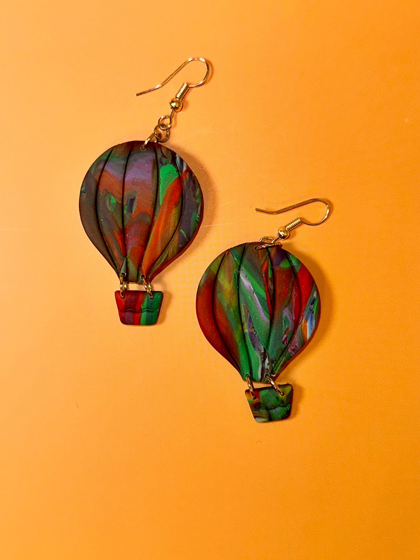 Abstract Hot Air Balloons