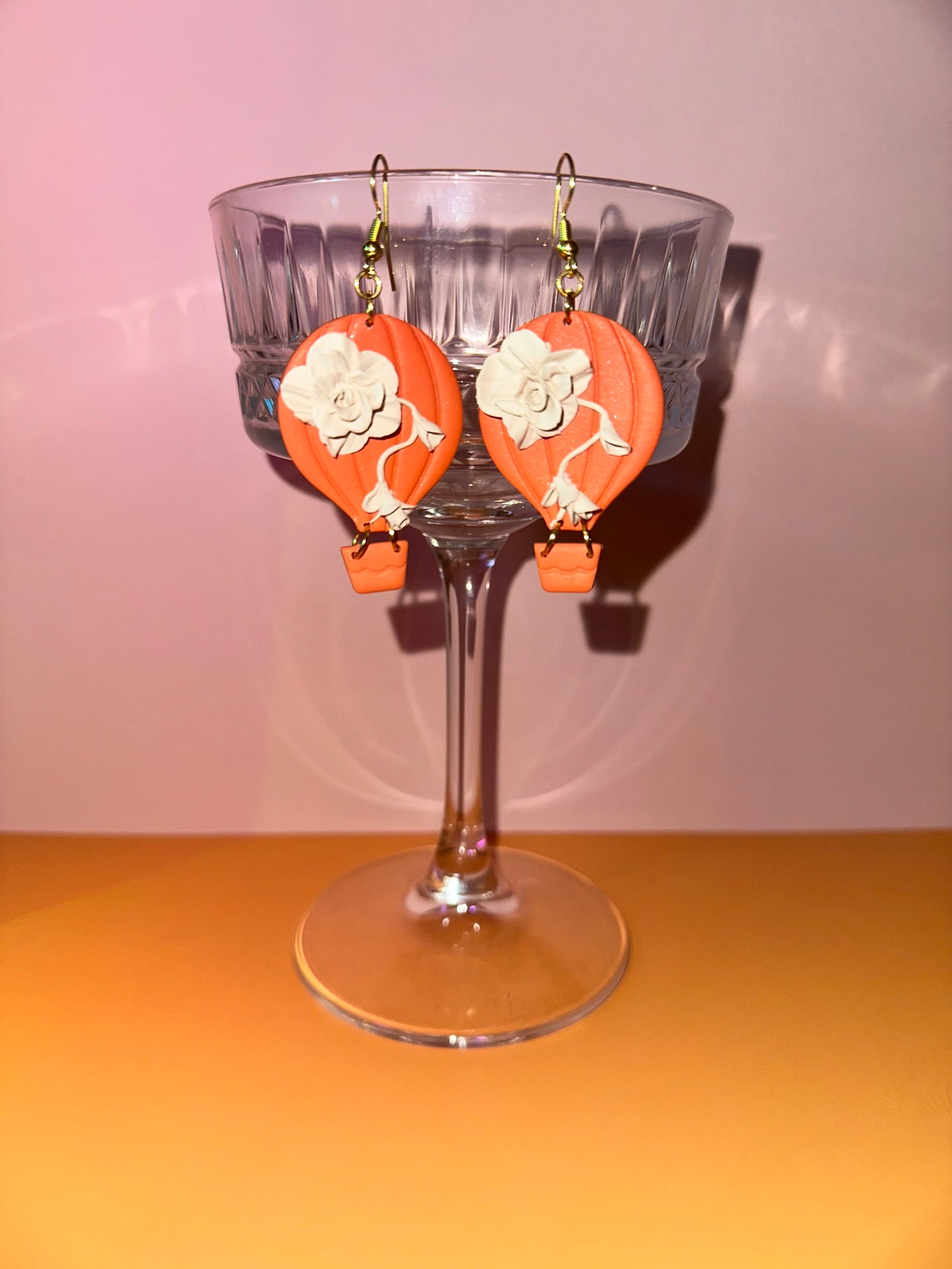 Hot Air Balloons w/Flowers