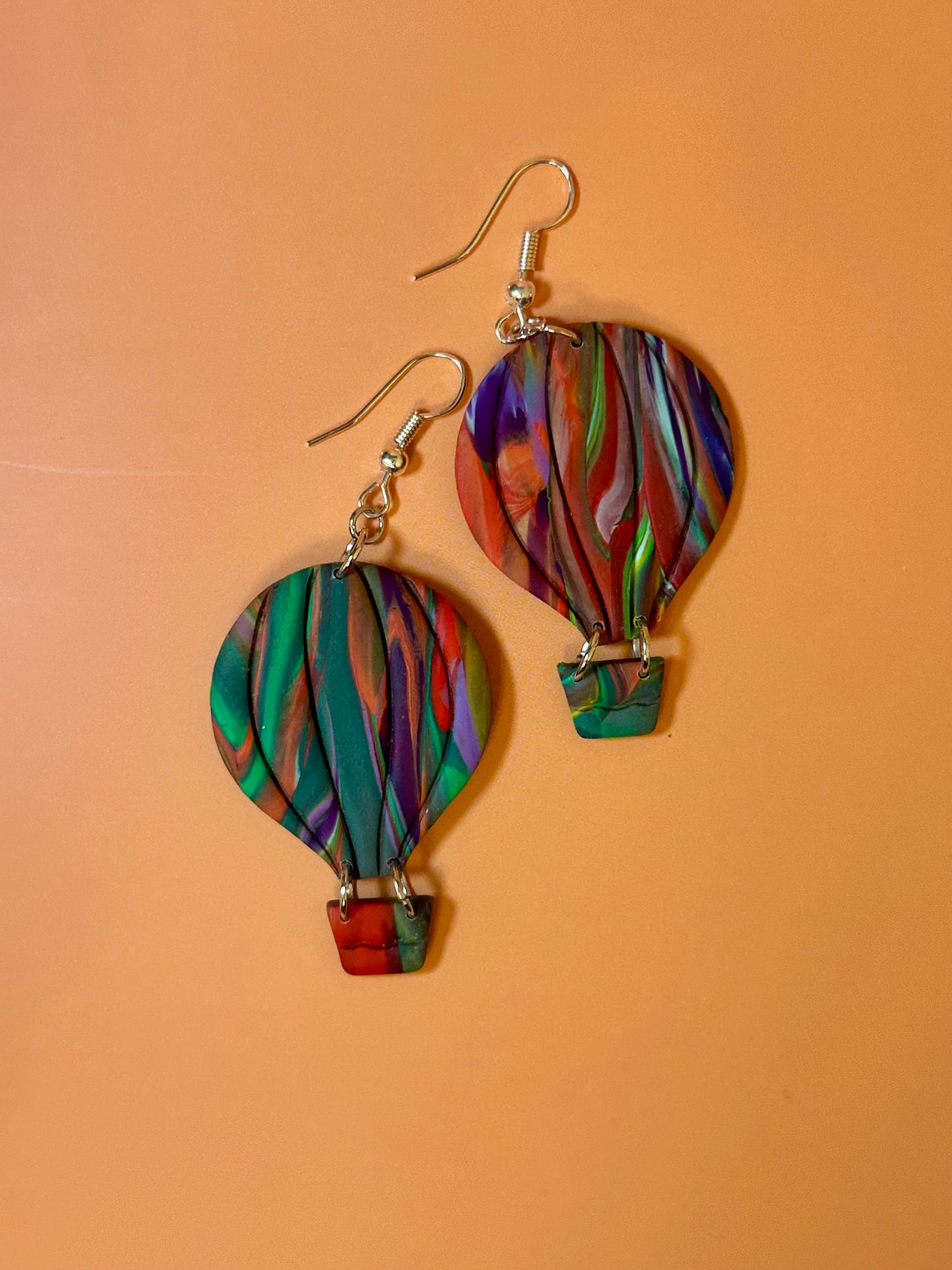 Abstract Hot Air Balloons