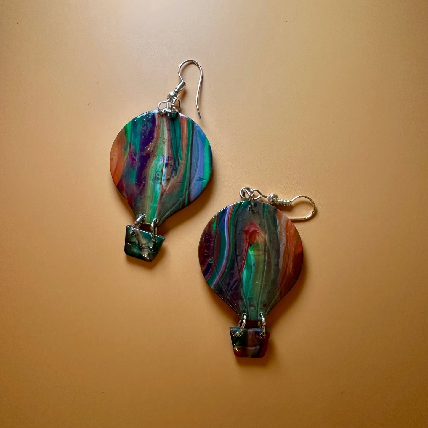 Abstract Hot Air Balloons